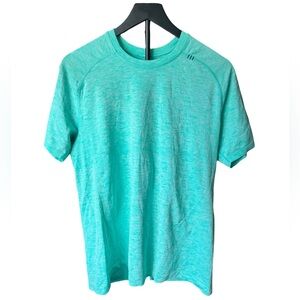 Lululemon Men’s Swiftly Tech Short Sleeve Shirt M Teal Turquoise Running Gym M23